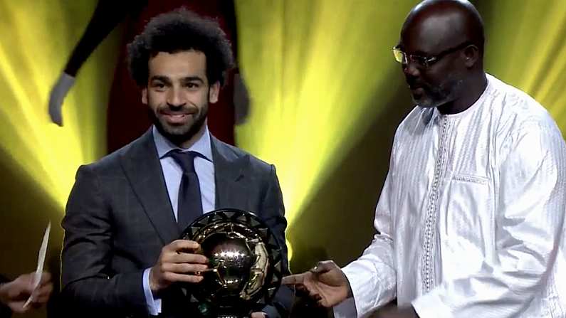 Mohamed Salah Wins African Player Of The Year