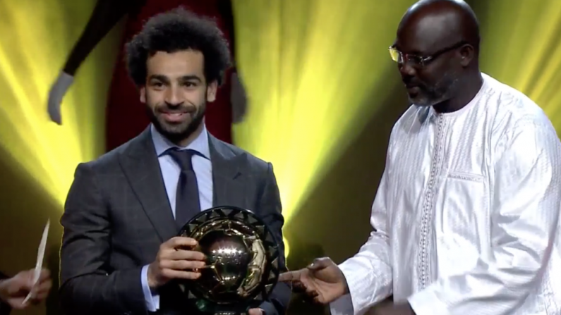 Mohamed Salah Wins African Player Of The Year