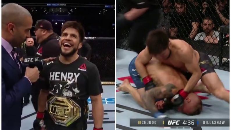 Cejudo Wins Superbout With 5th Fastest Stoppage In UFC Title Fight History