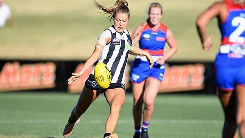 Hard to Shake GAA From Sarah Rowe As She Impresses At Collingwood