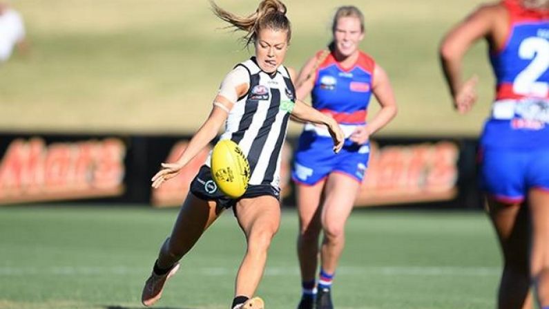 Hard to Shake GAA From Sarah Rowe As She Impresses At Collingwood