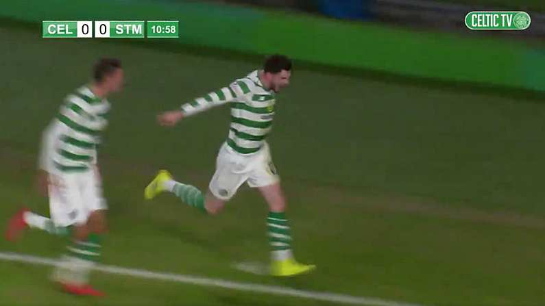 Watch: Oliver Burke Scores 11 Minutes Into Celtic League Debut