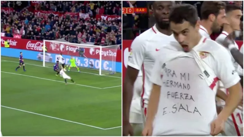 Watch: Some Disastrous Defending On Show As Barcelona Suffer Sevilla Defeat