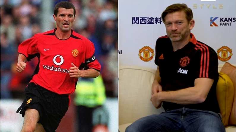 Former Man United Winger Perfectly Sums Up What It Was Like To Play With Roy Keane