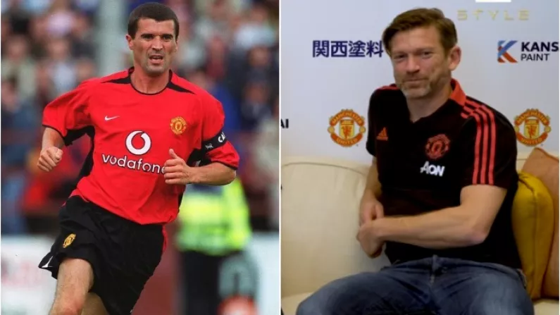 Former Man United Winger Perfectly Sums Up What It Was Like To Play With Roy Keane
