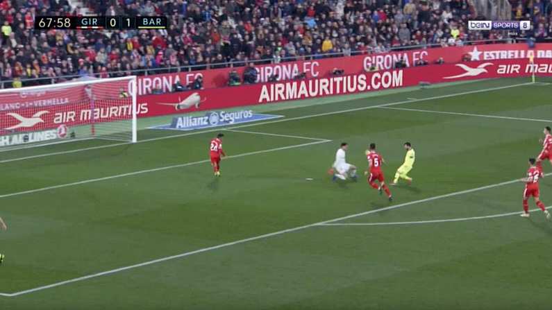 Watch: Lionel Messi Scores For Eighth Successive Game With Sumptuous Chip