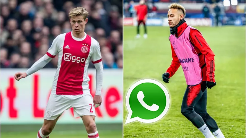Extraordinary Report Reveals The Role Neymar's WhatsApps Had In De Jong Joining Barca