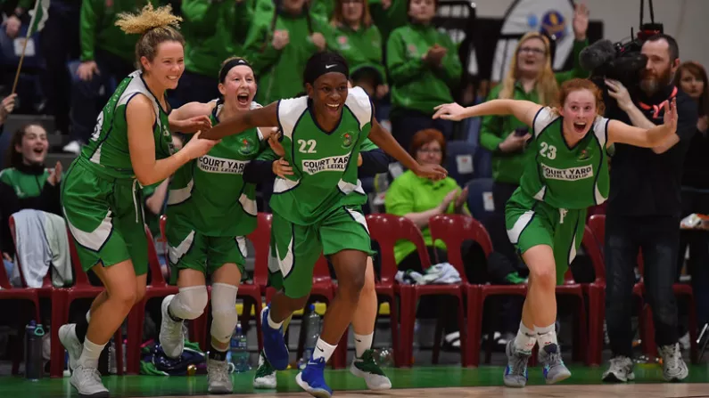 Jubilant Scenes As Liffey Celtics Win Their First-Ever Hula Hoops Women's National Cup