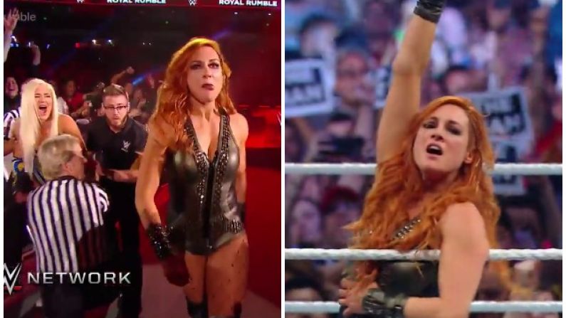 Ireland's Becky Lynch Sets Up Huge Opportunity After Royal Rumble Win