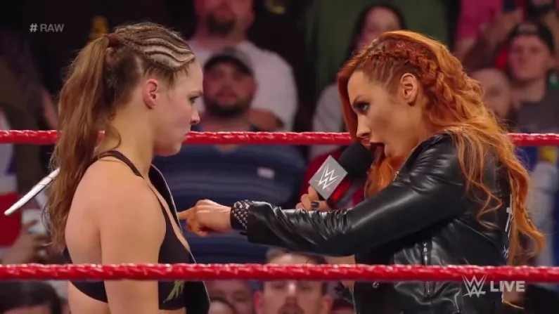 Becky Lynch Names Ronda Rousey As WrestleMania Opponent On Raw