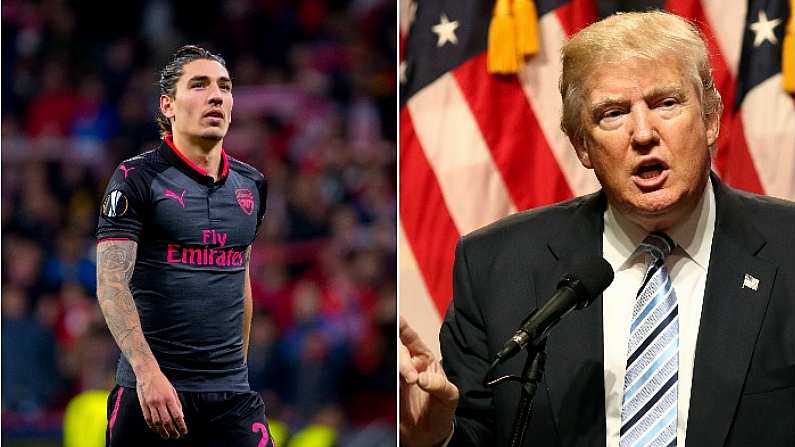 Héctor Bellerín Takes Aim At Us President Donald Trump's 'Nonsense'