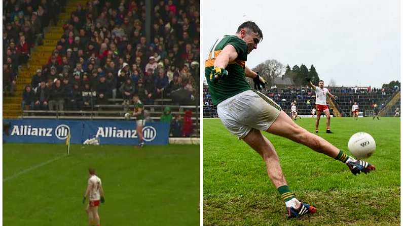 Watch: Sean O'Shea's Stunning Sideline Point For Kerry Vs Tyrone