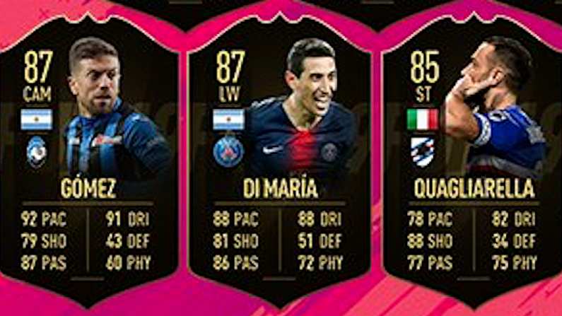 Premier League Stars Miss Out As FIFA 19 TOTW 20 Announced