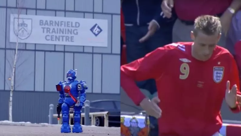 Watch: Burnley Announce Crouch Signing With Cracking Robot Video