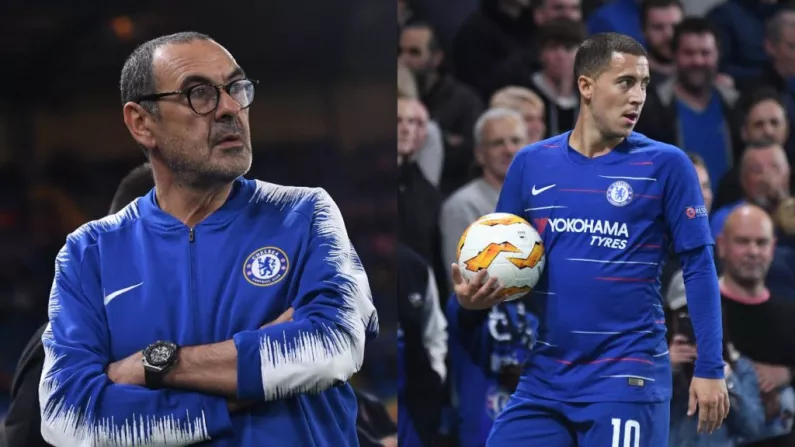 Report: Hazard Singled Out For Criticism By Sarri After Bournemouth Hammering
