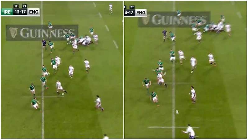 Watch: Refereeing Howler The Talking Point After Ireland Defeat