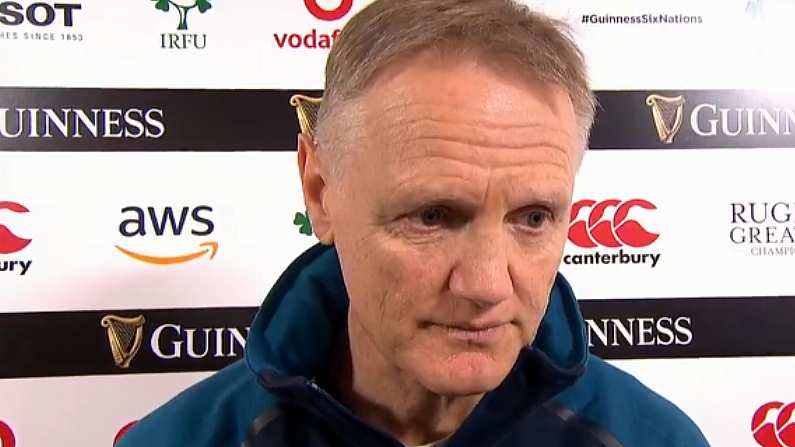 Watch: Joe Schmidt Reflects On The Most Disappointing Home Defeat Of His Reign