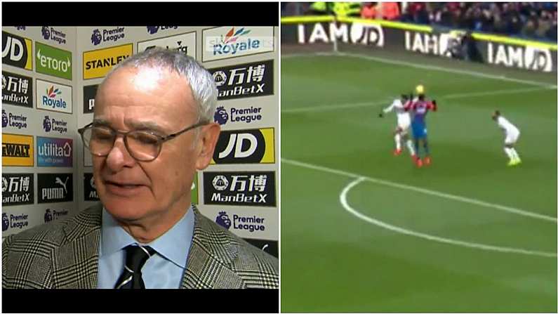 Frustrated Claudio Ranieri Criticises Cyrus Christie For "Stupid Foul"