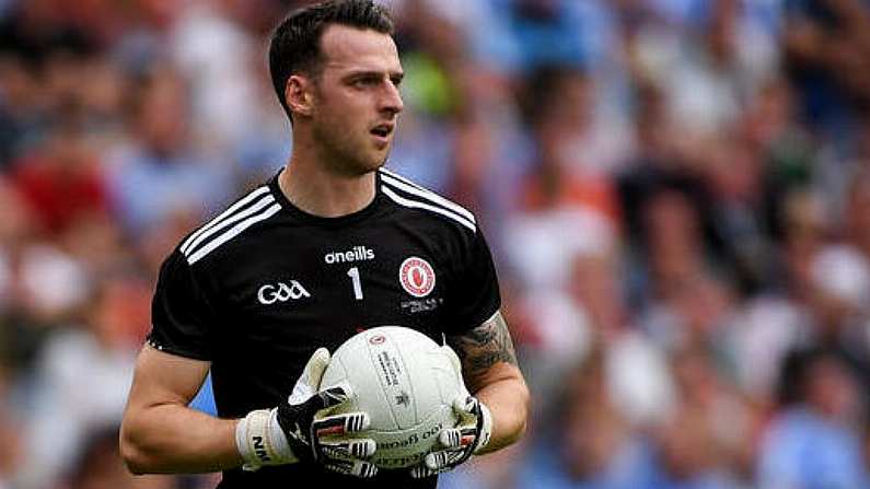 WATCH: Tyrone Keeper Niall Morgan Strikes From Play Against Mayo