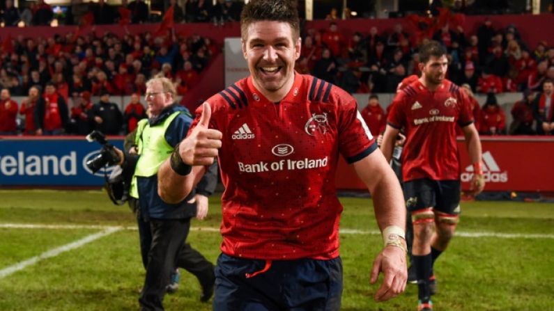 Munster's Billy Holland Called Up To Ireland Squad