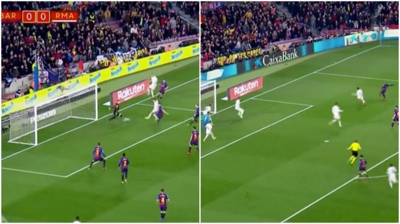 Watch: Some Questionable Defending On Show As El Clasico Finishes All Square