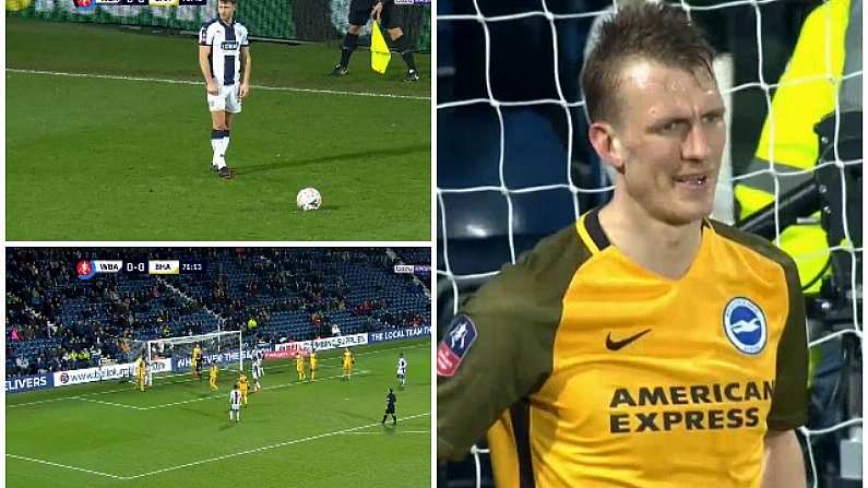 Watch: Wes Hoolahan Free Kick Creates Bizarre West Brom Goal