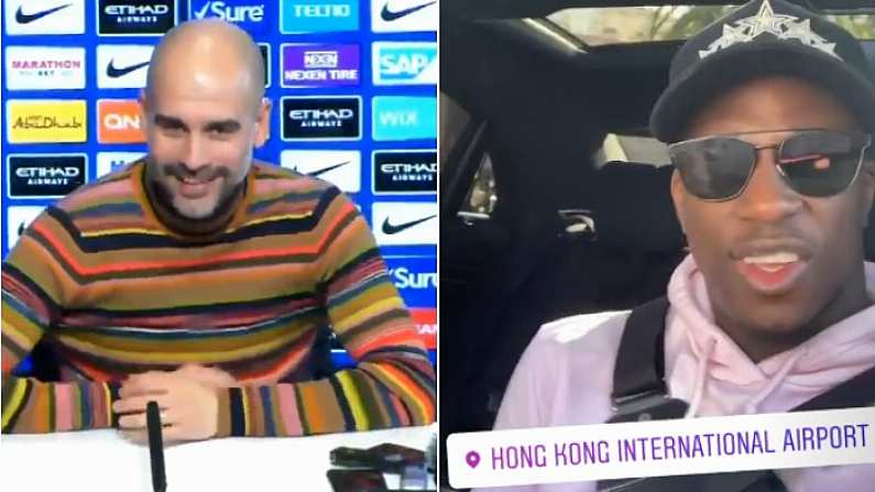 Mendy's Instagram Gets Him In Trouble Again As Guardiola Shocked By Hong Kong Post