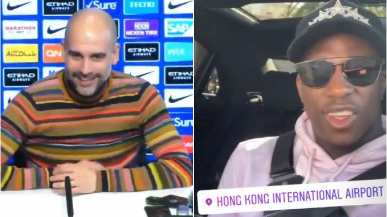 Mendy's Instagram Gets Him In Trouble Again As Guardiola Shocked By Hong Kong Post