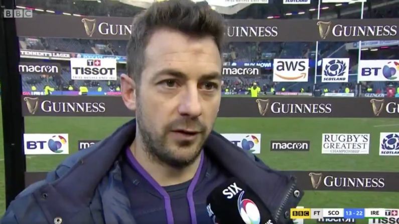 'He Doesn't Seem To Like Us' - Laidlaw Critical Of Referee Romain Poite After Ireland Loss