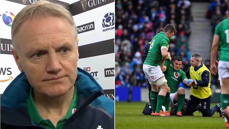 Watch: 'He Got A Stamp On The Head' - Joe Schmidt Confirms Sexton Damage