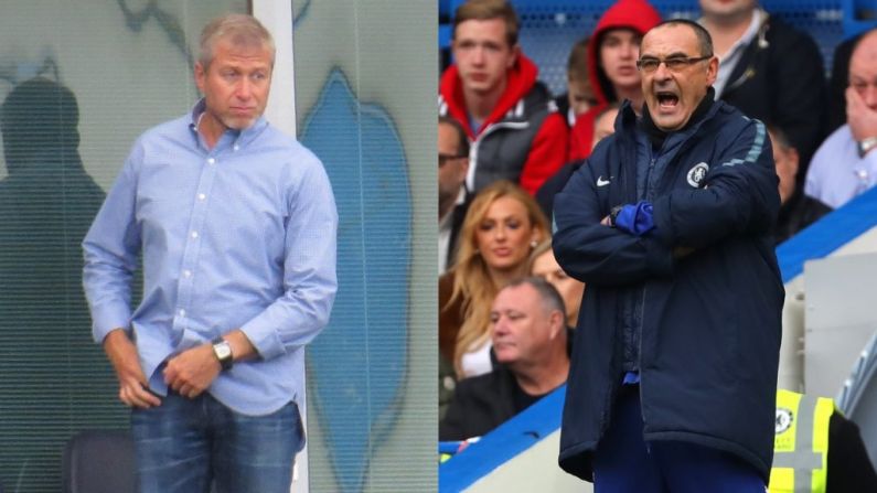 Abramovich Wanted A Chelsea Culture Change & Sarri Has Certainly Delivered