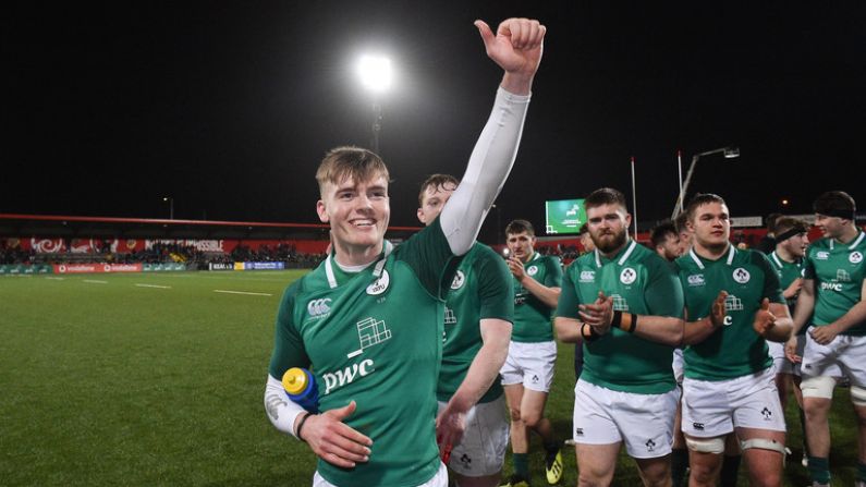 As It Happened: Ireland U20s Win The Grand Slam