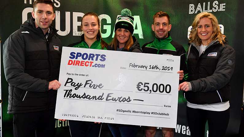 Two Club Players Have Won €5000 For Their Club With Thanks To Sports Direct