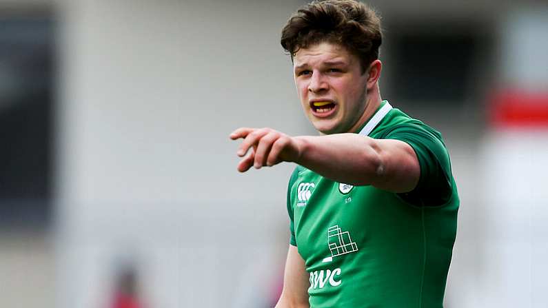 Angus Kernohan Returns To Ireland U20s Team For Italy Clash