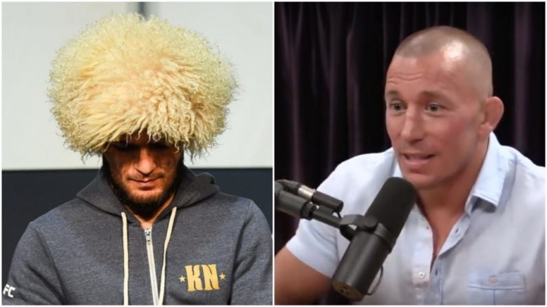 Khabib Responds To Rumours That GSP Is Set To Retire From UFC
