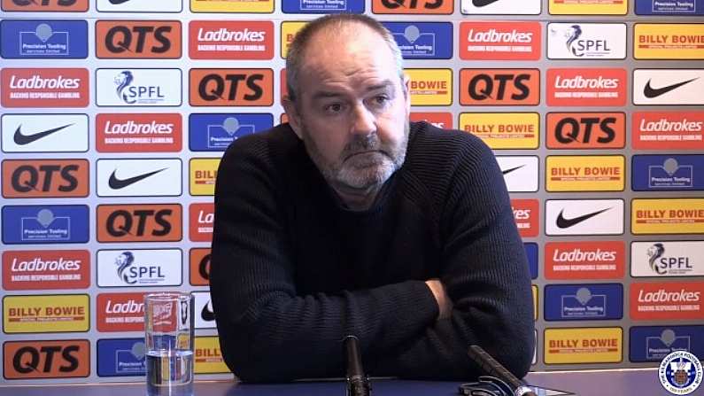 Steve Clarke Furious After Being Called 'Fenian Bastard' By Rangers Fans