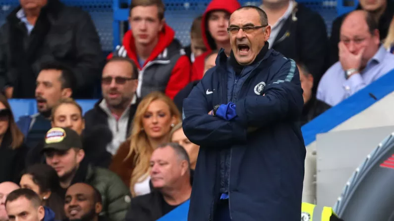 Report: Serie A Club Lining Up A Move For Chelsea Boss Maurizio Sarri