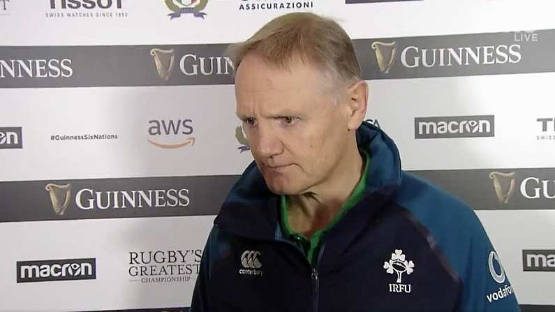 Watch: Joe Schmidt Rues Loss Of Bundee Aki After Shocking Performance