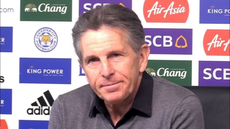 Leicester City Have Sacked Manager Claude Puel