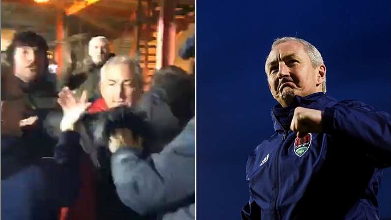 Watch: Cork Boss John Caulfield Jumps Into Stand After Big Win In Sligo