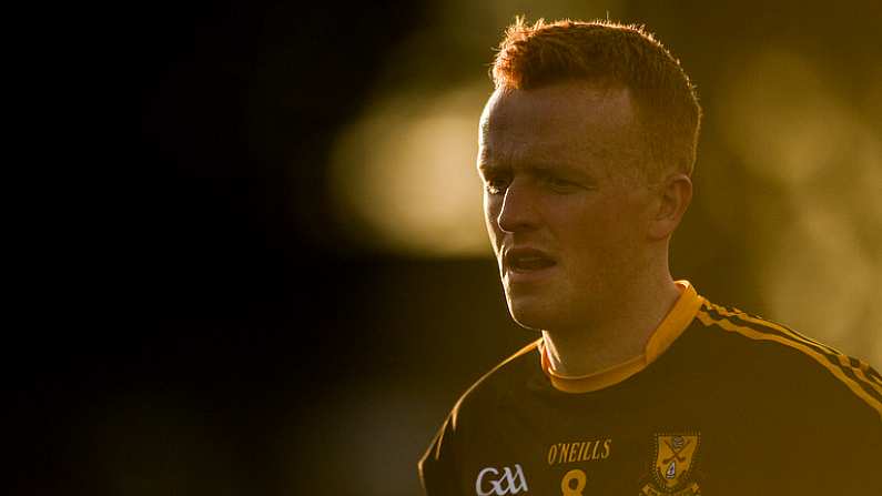 26 November 2017; A dejected Johnny Buckley of Dr. Crokes after the AIB Munster GAA Football Senior Club Championship Final match between Dr. Crokes and Nemo Rangers at Pairc Ui Rinn in Cork. Photo by Eoin Noonan/Sportsfile