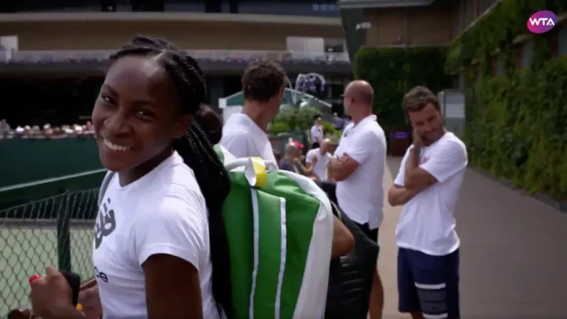 Autographs, Selfies, Practice -- Gauff Gets Used To Wimbledon Stardom