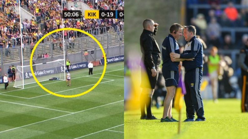 Why Was Wexford Goalkeeper Fanning Talking To A Man In The Stand?