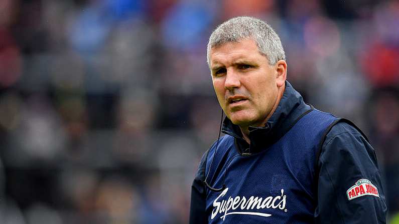 16 June 2019; Galway manager Kevin Walsh prior to the Connacht GAA Football Senior Championship Final match between Galway and Roscommon at Pearse Stadium in Galway. Photo by Seb Daly/Sportsfile