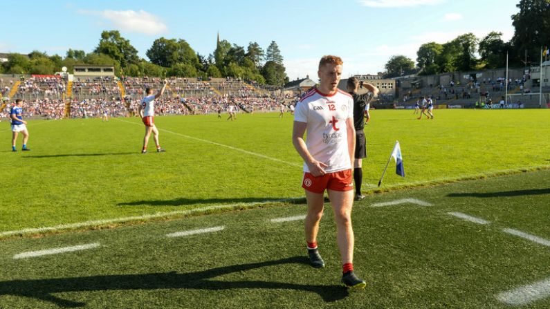 Here's Why Peter Harte Was So Upset About That Late Black Card Against Cavan