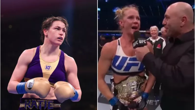 Superfight With UFC Star Now A Possibility For Next Katie Taylor Fight As Serrano Stalls