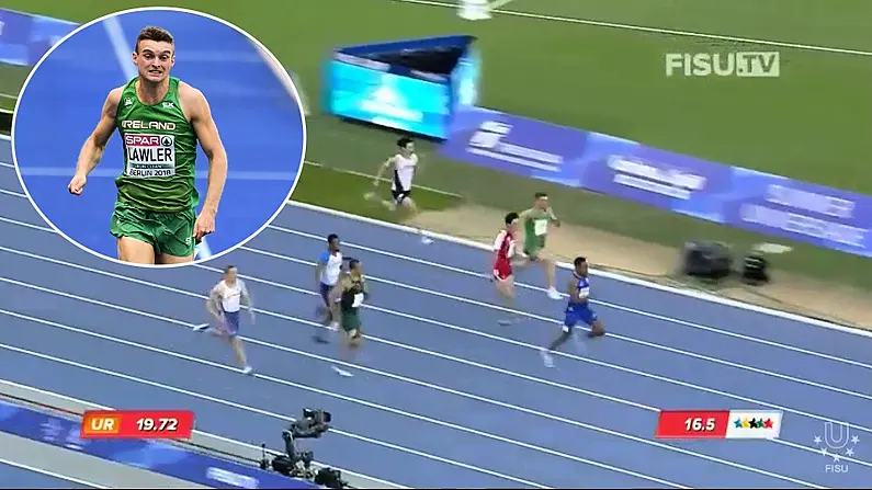 Ireland's Marcus Lawler Wins 200m Bronze At World University Games