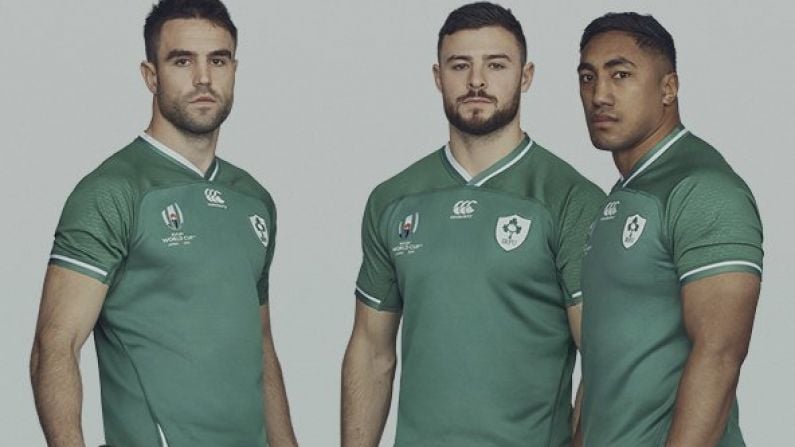 The New Irish Rugby World Cup Jersey Has Been Released