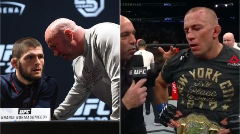 Dana White Opens Up On Why He'll Never Give GSP His Khabib Shot