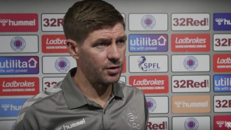 Gerrard Refutes Andy Gray Claims About His Rangers Title Beliefs